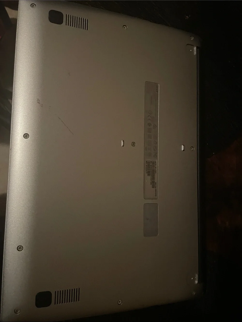 Acer chromebook silver